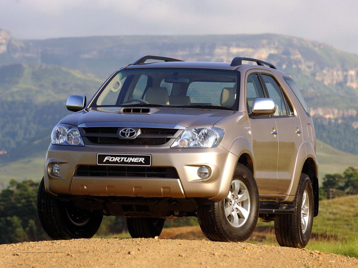 Toyota fortuner правый руль